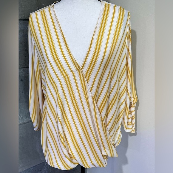 West Kei Tops - West Kei Striped Blouse